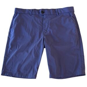 Greyson Montauk Performance Golf‎ Shorts Mens 36 Purple Chino Stretch 10"